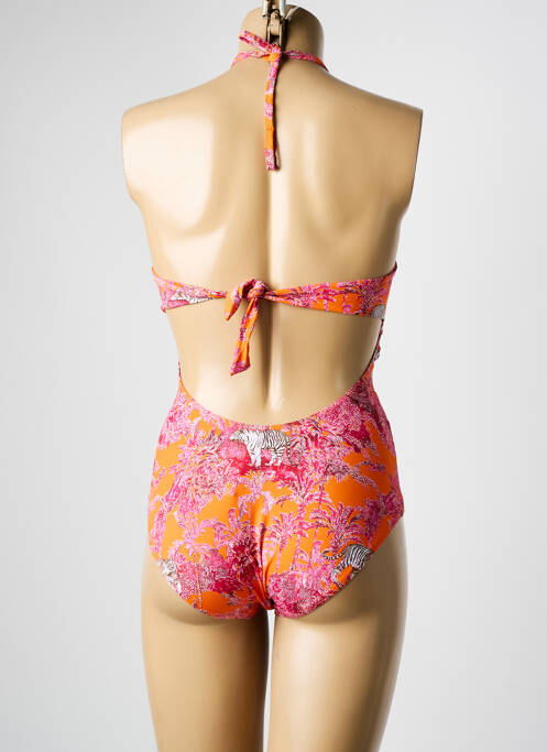 Costum de baie dintr-o singură piesă portocaliu HATEIA femeie