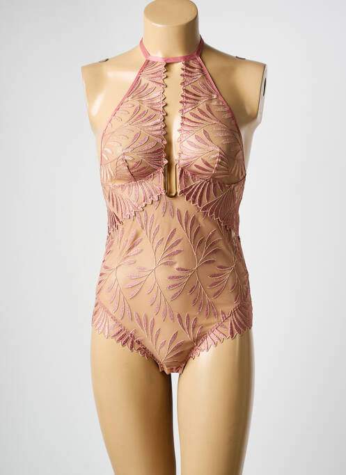 Body de lenjerie roz AUBADE femeie