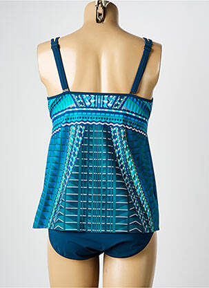 Tankini imprimeu fantezie albastru SUNFLAIR femeie
