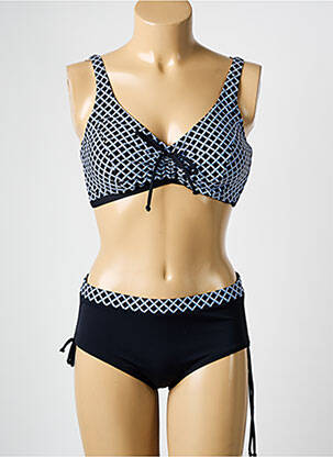 Costum de baie din două piese negru DAVID femeie