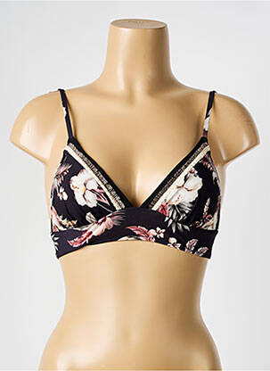 Sutien de costum de baie negru WATERCULT femeie