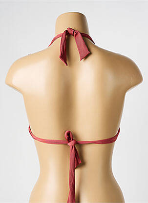 Sutien de costum de baie elasticitate sutien cupe întregi cu decolteu înalt roz WATERCULT femeie