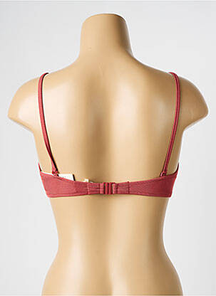 Sutien de costum de baie elasticitate sutien cupe întregi cu decolteu înalt roz WATERCULT femeie