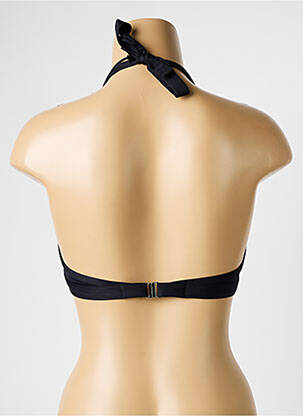 Sutien de costum de baie elasticitate top sutien modelat negru LE BOURGET femeie