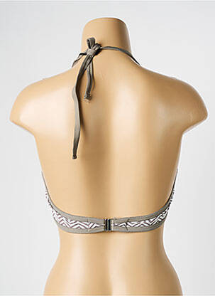 Sutien de costum de baie elasticitate top sutien modelat verde LE BOURGET femeie