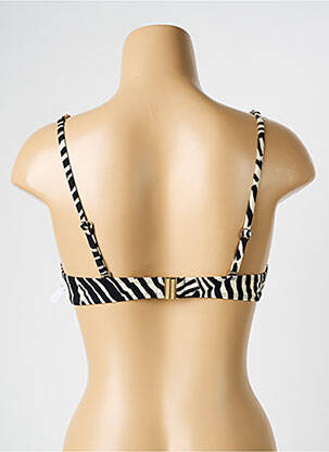 Sutien de costum de baie elasticitate top sutien push-up negru AUBADE femeie