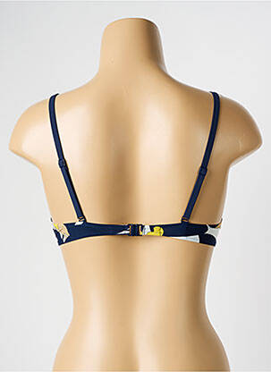 Sutien de costum de baie elasticitate top sutien push-up albastru CHANTELLE femeie