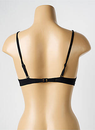 Sutien de costum de baie elasticitate top sutien push-up negru CHANTELLE femeie