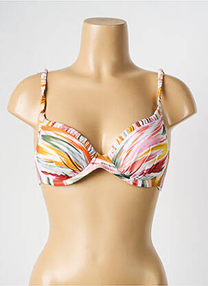 Sutien de costum de baie elasticitate top sutien modelat portocalie WATERCULT femeie