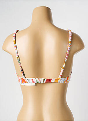 Sutien de costum de baie elasticitate top sutien modelat portocalie WATERCULT femeie