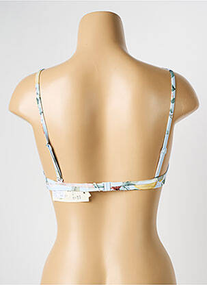 Sutien de costum de baie elasticitate top sutien modelat albastru WATERCULT femeie