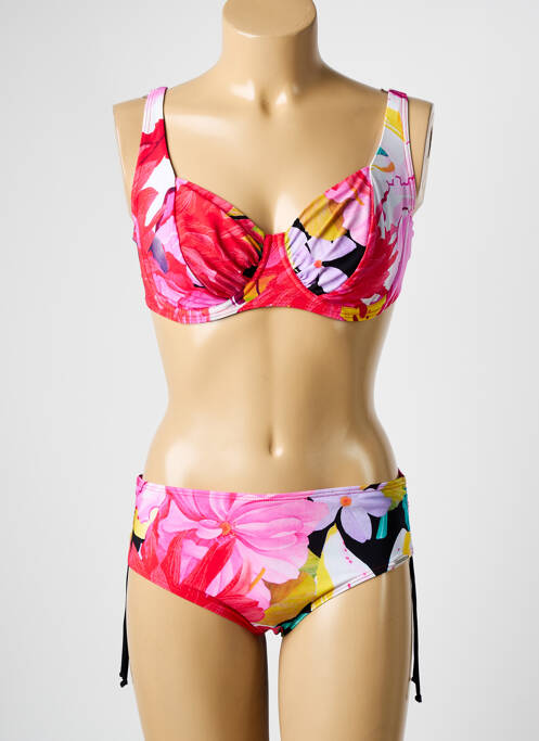 Costum de baie din două piese roșu SUNFLAIR femeie