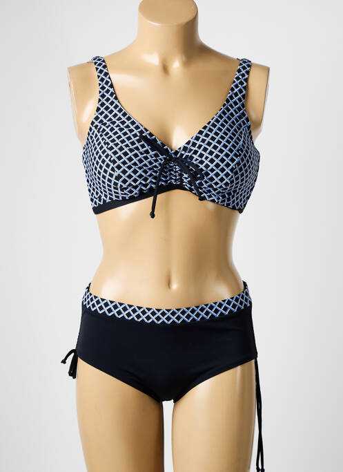 Costum de baie din două piese negru DAVID femeie