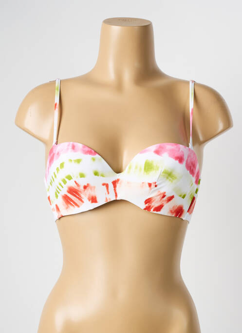 Sutien de costum de baie alb PASSIONATA femeie