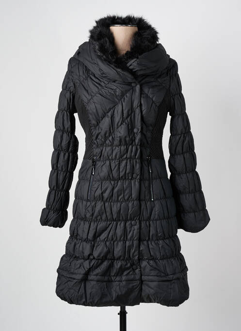 Geacă matlasată negru ARELINE femeie