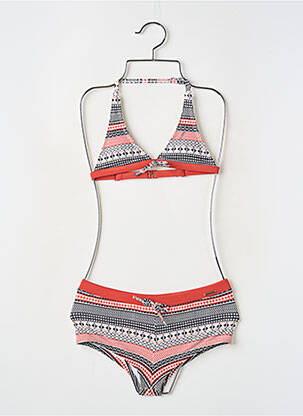 Costum de baie din două piese negru PROTEST fată