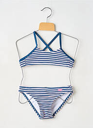 Costum de baie din două piese elasticitate albastru PROTEST fille