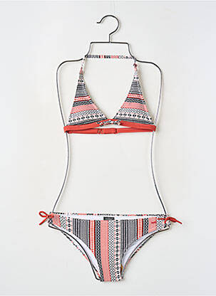 Costum de baie din două piese negru PROTEST fată