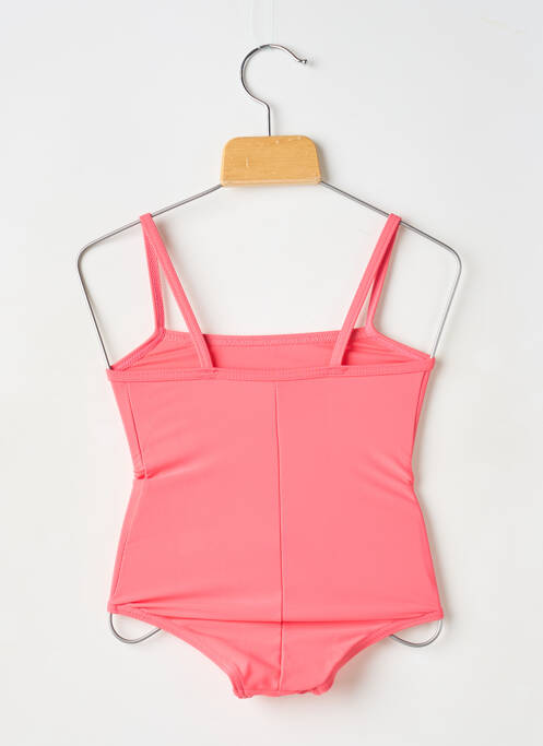 Costum de baie dintr-o singură piesă roz LAGON BLEU fată