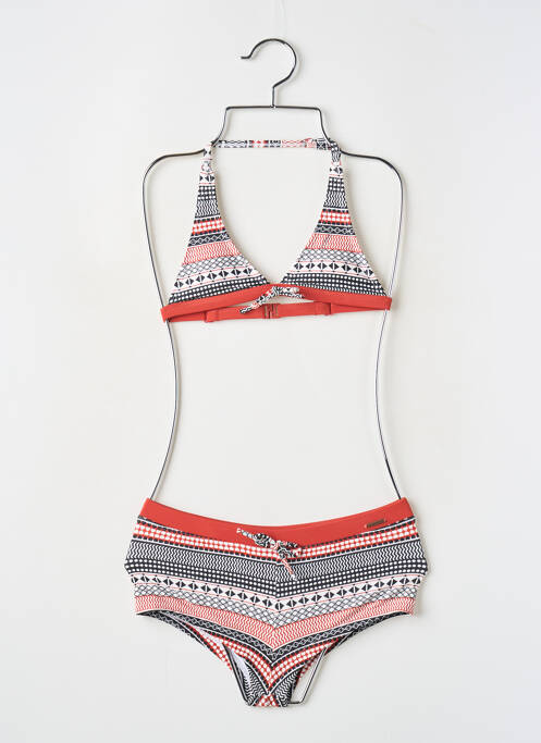 Costum de baie din două piese negru PROTEST fată