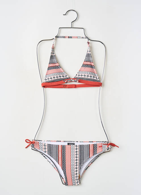 Costum de baie din două piese negru PROTEST fată