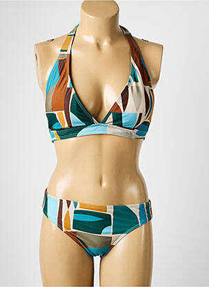 Costum de baie din două piese albastru LAGON BLEU femeie