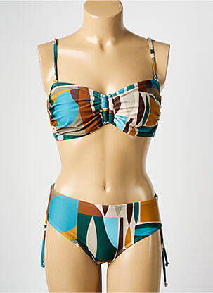 Costum de baie din două piese albastru LAGON BLEU femeie