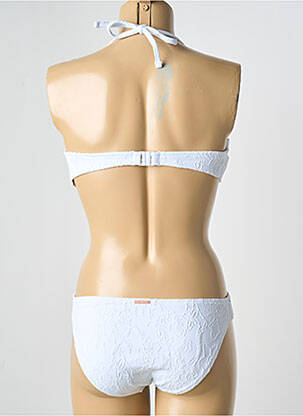 Costum de baie din două piese elasticitate top sutien modelat alb YSABEL MORA femeie