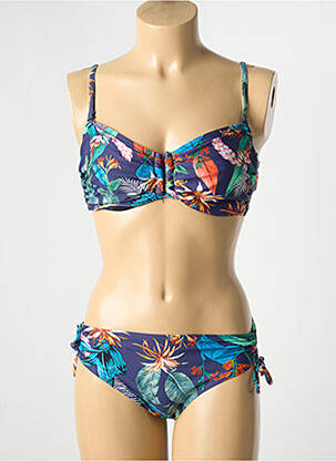 Costum de baie din două piese albastru LAGON BLEU femeie