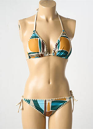 Costum de baie din două piese bej LAGON BLEU femeie