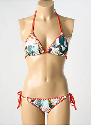 Costum de baie din două piese portocaliu LAGON BLEU femeie