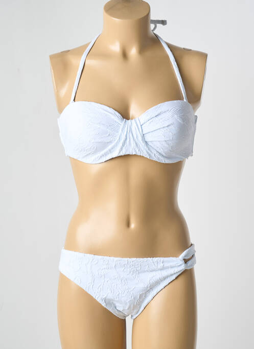 Costum de baie din două piese alb YSABEL MORA femeie