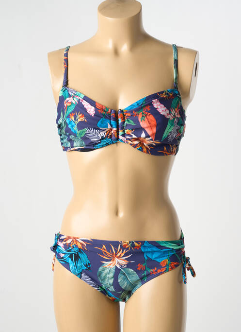 Costum de baie din două piese albastru LAGON BLEU femeie