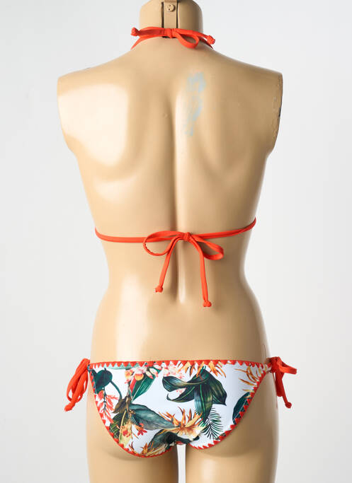 Costum de baie din două piese portocaliu LAGON BLEU femeie