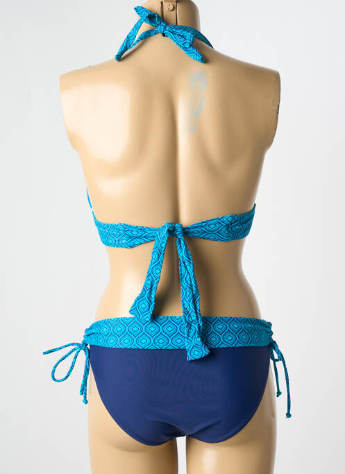 Costum de baie din două piese albastru SUN PROJECT femeie