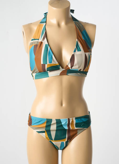 Costum de baie din două piese albastru LAGON BLEU femeie