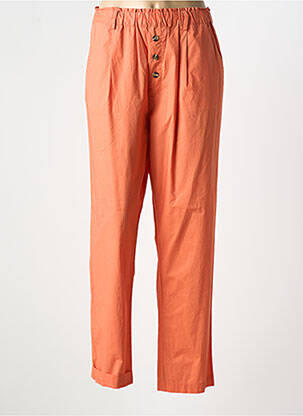Pantalon chino portocaliu YERSE femeie