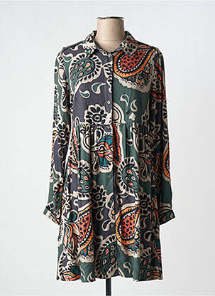 Rochie scurtă verde LOLA ESPELETA femeie