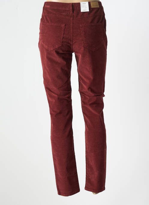 Pantalon slim maro KANOPE femeie
