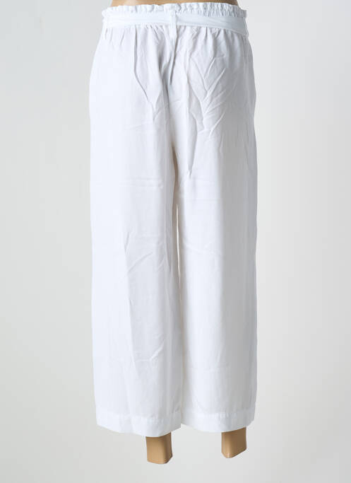 Pantalon 7/8 alb KANOPE femeie