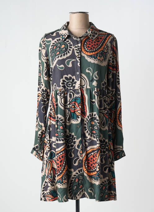 Rochie scurtă verde LOLA ESPELETA femeie