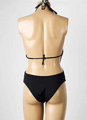 Costum de baie dintr-o singură piesă bretele elastice negru YSABEL MORA femeie