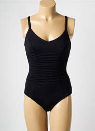 Costum de baie dintr-o singură piesă bretele elastice negru SEAFOLLY femeie