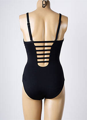 Costum de baie dintr-o singură piesă bretele elastice negru SEAFOLLY femeie