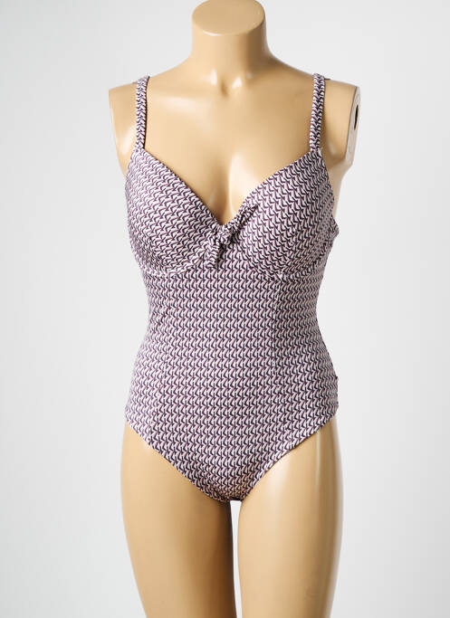 Costum de baie dintr-o singură piesă violet OLYMPIA femeie