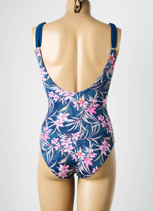 Costum de baie dintr-o singură piesă albastru OLYMPIA femeie