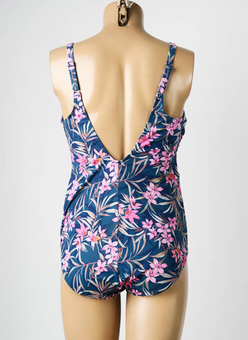 Costum de baie dintr-o singură piesă albastru OLYMPIA femeie