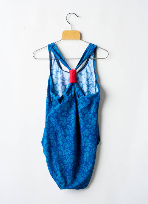 Costum de baie dintr-o singură piesă albastru OLYMPIA fată