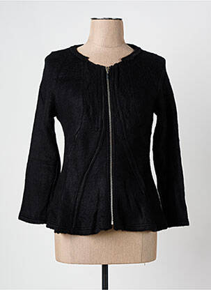 Jachete casual guler rotund negru ARELINE femeie