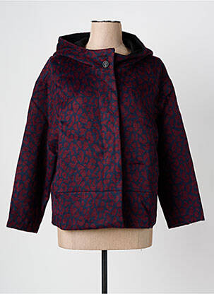 Palton scurt albastru ARELINE femeie